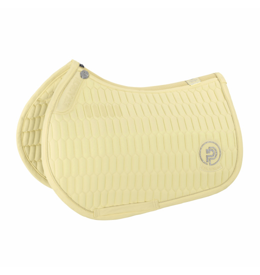 ESKADRON SOFTSHELL AVANTGARDE EQUESTRIAN SADDLE PAD PLATINUM PURE