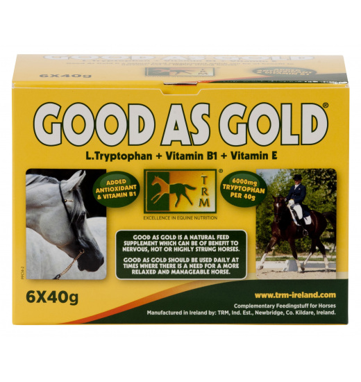 GOOD AS GOLD - 1 in category: care for horse riding