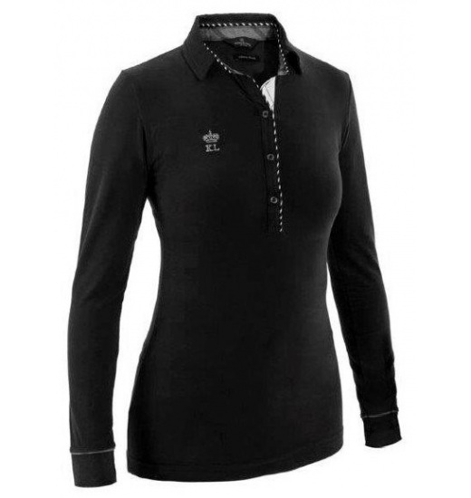 KINGSLAND LADIES LONGSLEEVE POLO SHIRT S - 1 in category: Women's polo shirts & t-shirts for horse riding