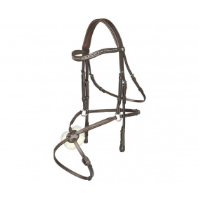 PRESTIGE ITALIA TREMITI HEADSTALL E117 WITHOUT REINS - 1 in category: Bridles for horse riding