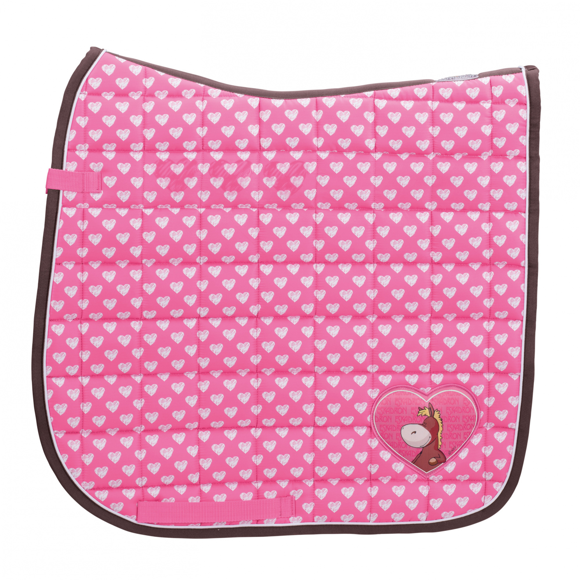 eskadron heart printed saddle pad nici w15 equishop eskadron size chart