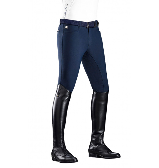 EQUILINE WALNUT MENS X-GRIP BREECHES - EQUISHOP Equestrian Shop