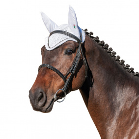 Details about   QHP Ear Hat Fly veil Fly Bonnet Horse Fly Protector 3 Colours 