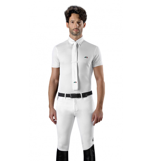 EQUILINE KOSZULKA POLO CARLOS X-FIT MĘSKA - 1 w kategorii: Koszulki polo i t-shirty męskie do jazdy konnej