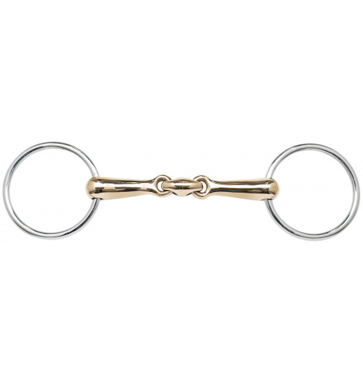 BUSSE SNAFFLE BIT FRENCH-LINK KAUGAN Busse BUSSE SNAFFLE BIT FRENCH-LINK KAUGAN