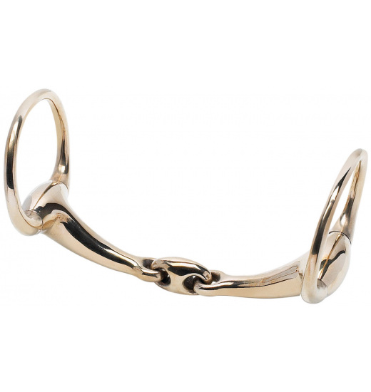 EGGBUTT SNAFFLE KAUGAN, FRENCH-LINK Busse EGGBUTT SNAFFLE KAUGAN, FRENCH-LINK