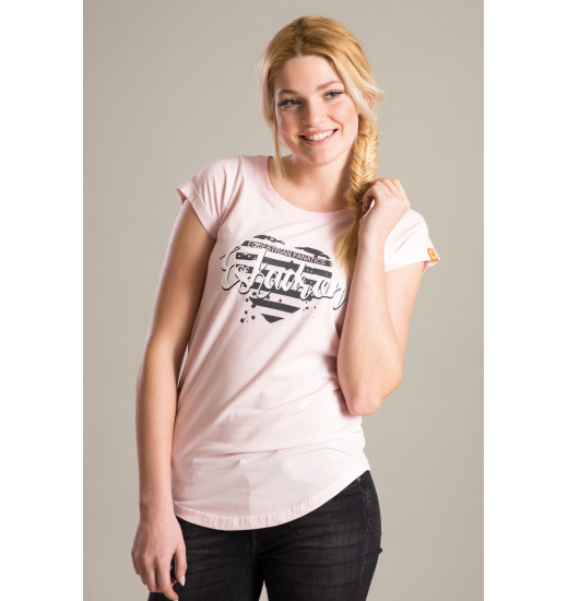 NALA LADIES SLIM T-SHIRT ACID POWDERROSE NALA LADIES SLIM T-SHIRT ACID POWDERROSE