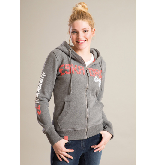 ZAZA LADIES HOODIE ANTHRA MELANGE ZAZA LADIES HOODIE ANTHRA MELANGE