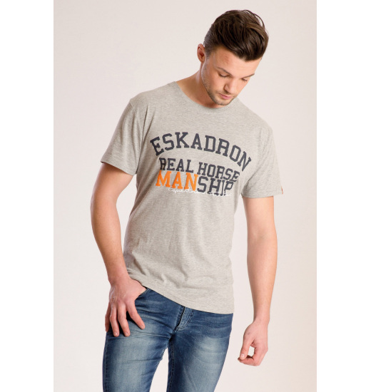 KENT MENS T-SHIRT GREY MELANGE KENT MENS T-SHIRT GREY MELANGE