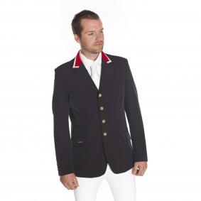 KINGSLAND FRAK MĘSKI TECHNICAL PRZEDŁUŻANY CLASSIC - 1 in category: Women's show jackets for horse riding