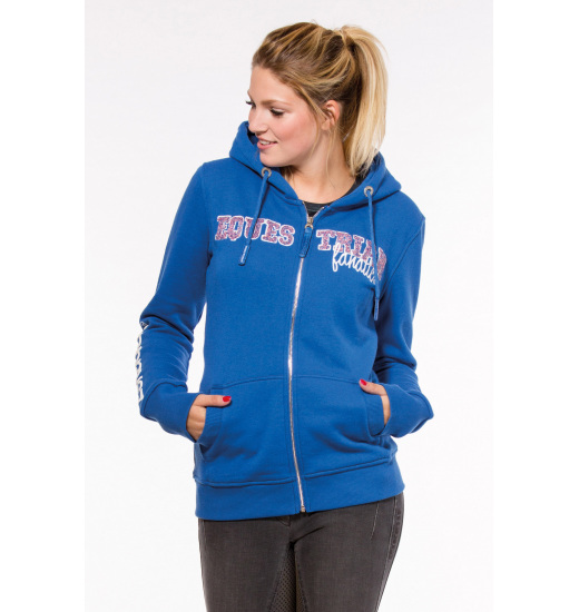 ZAZA WOMEN'S HOODIE COBALTBLUE ZAZA WOMEN'S HOODIE COBALTBLUE