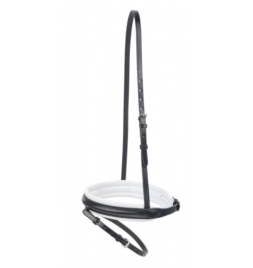 BUSSE FLASH NOSEBAND COMFORT-ENGLISCH WHITE