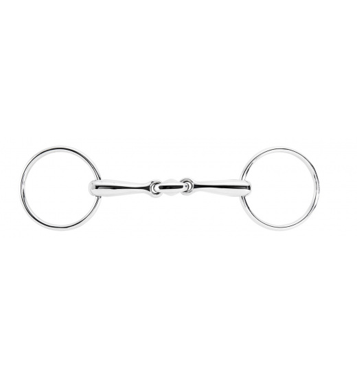 BUSSE SNAFFLE BIT EDELSTAHL-ELLIPSE FRENCH-LINK THIN Busse BUSSE SNAFFLE BIT EDELSTAHL-ELLIPSE FRENCH-LINK THIN