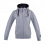 Kingsland KINGSLAND CLASSIC UNISEX HOOD SWEAT JACKET GREY