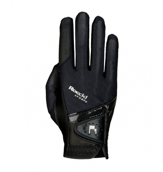 ROECKL MADRID HORSE RIDING GLOVES BLACK