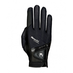 ROECKL MADRID HORSE RIDING GLOVES BLACK