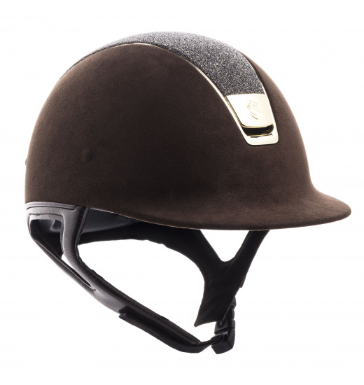 KASK PREMIUM / CRYSTAL TOP GOLD / ZŁOTY CHROM / BRĄZOWY KASK PREMIUM / CRYSTAL TOP GOLD / ZŁOTY CHROM / BRĄZOWY