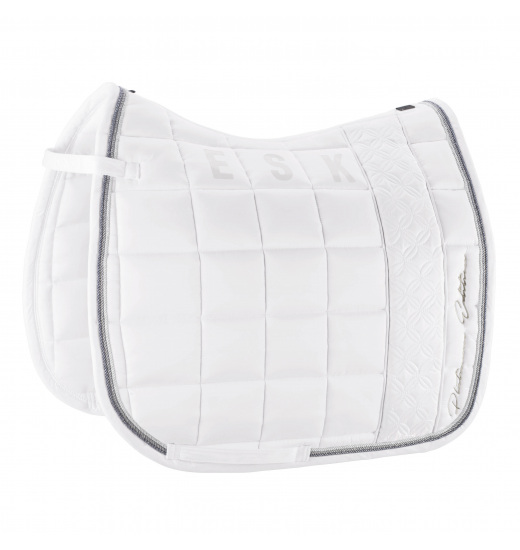 BIG SQUARE GLOSSY SADDLE CLOTH PLATINUM PURE BIG SQUARE GLOSSY SADDLE CLOTH PLATINUM PURE