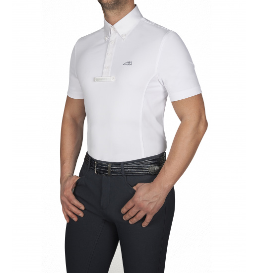 EQUILINE VICK MEN'S POLO COMPETITION SHIRT - 1 in category: Men's polo shirts & t-shirts for horse riding