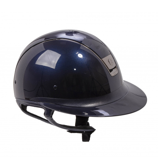 SAMSHIELD MISS SHIELD SHADOW GLOSSY / 5 SWAROVSKI / HELMET NAVY - 1 in category: Horse riding helmets for horse riding