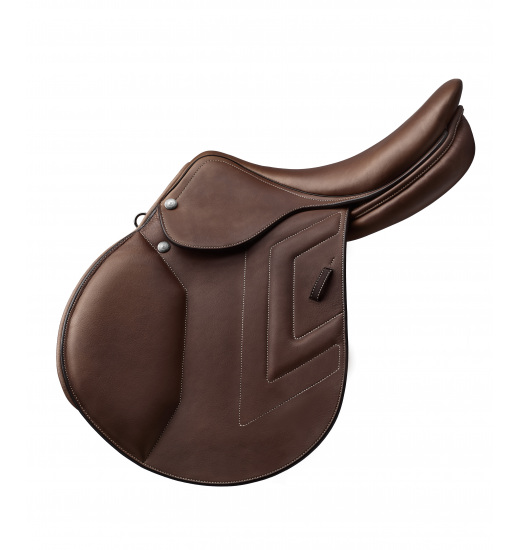 RENAISSANCE MEDIUM SEAT CAFLSKIN JUMPING SADDLE - 1 in category: Jumping saddles for horse riding