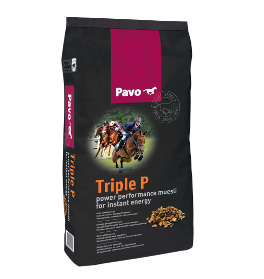 PAVO TRIPLE P MUESLI - 1 in category: Muesli for horse for horse riding