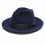  CRAVATICA FEDORA MEN'S HAT BLUE