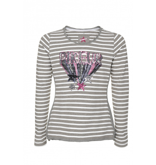 KOSZULKA Z DŁUGIM RĘKAWEM LISSY DZIECIĘCA GREY STRIPED KOSZULKA Z DŁUGIM RĘKAWEM LISSY DZIECIĘCA GREY STRIPED