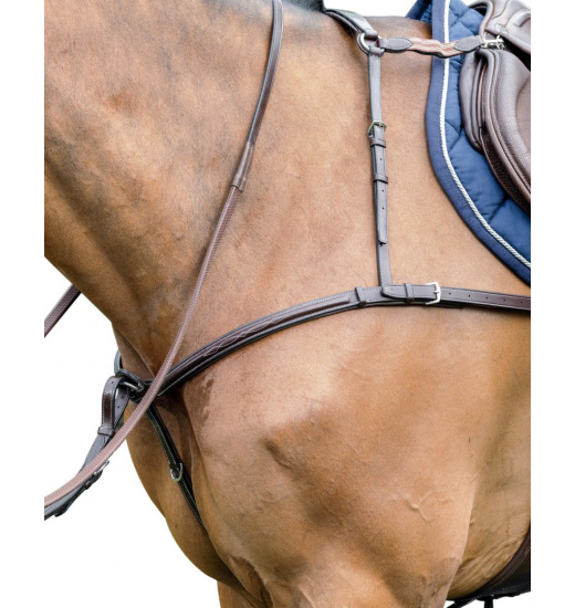 PRESTIGE ITALIA ELASTIC BRESTPLATE D42 - 1 in category: Breastplates for horse riding