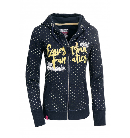 ZAZA WOMEN'S HOODIE NAVY ZAZA WOMEN'S HOODIE NAVY