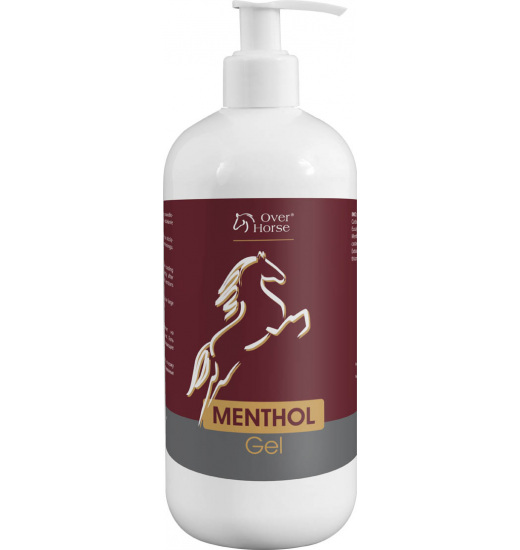 OVER HORSE MENTHOL GEL 500G - 1 in category: Horse care for horse riding