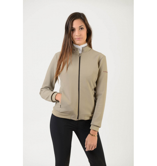 MAKEBE GAIA WOMEN'S TECHNICAL SWEATSHIRT BEIGE