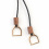 MAKEBE NECKLACES WITH WAVE STIRRUPS BLACK