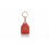 MaKeBe MAKEBE STIRRUP TUSCANY LEATHER KEY RING RED