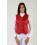 MaKeBe MAKEBE LADYBIRD WOMEN'S BODY WARMER RED