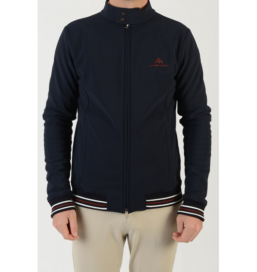 MAKEBE NICK MEN'S BOMBER JACKET NAVY