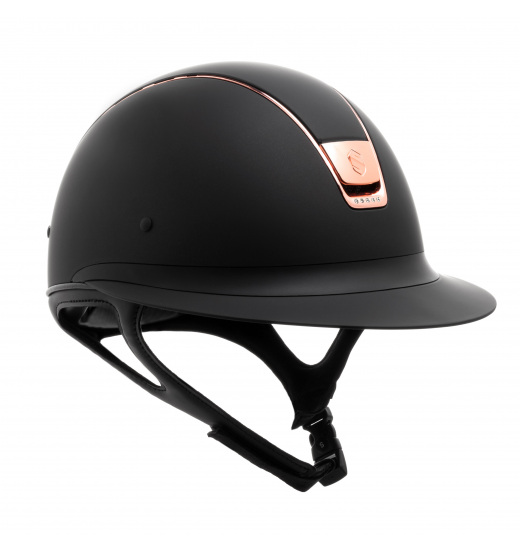 KASK MISS SHIELD / SHADOWMATT /5 SWARO / ROSE GOLD CZARNY Samshield KASK MISS SHIELD / SHADOWMATT /5 SWARO / ROSE GOLD CZARNY