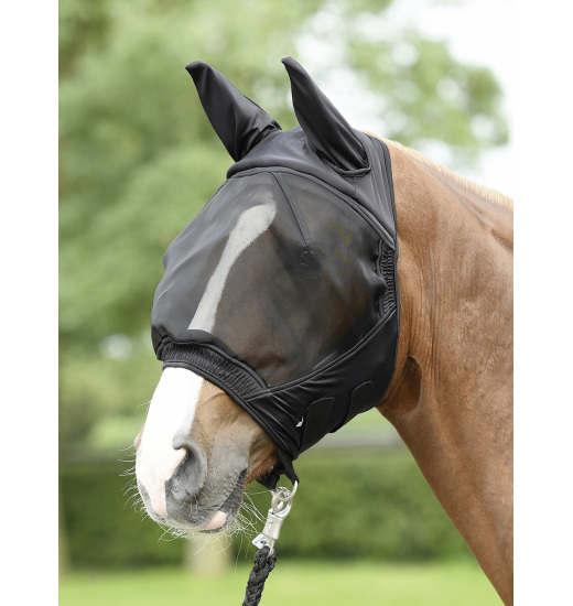 BUSSE FLY MASK FLY BUCKLER BLACK