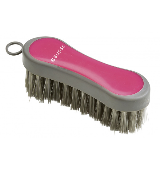 BUSSE HEAD GROOMING BRUSH GRIP GREY