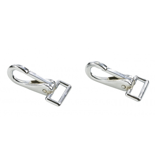 BUSSE SNAP HOOKS RUGS, SET OF 2 SILVER