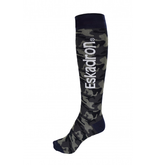 PODKOLANÓWKI DAMSKIE NAVY CAMOUFLAGE Eskadron PODKOLANÓWKI DAMSKIE NAVY CAMOUFLAGE