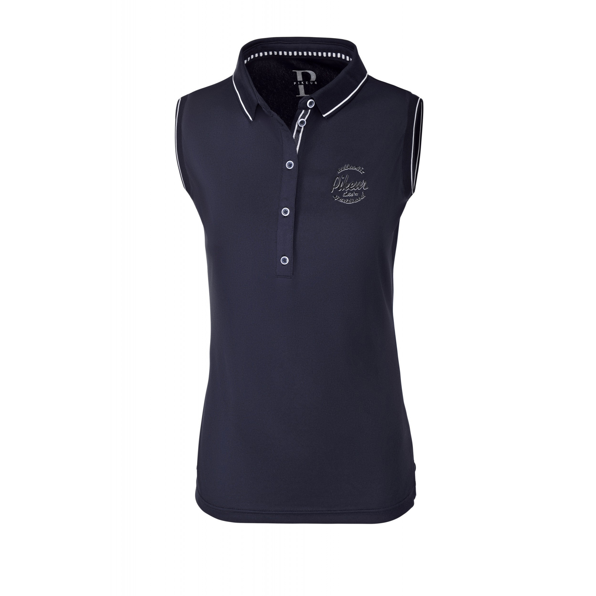 sleeveless polo shirt equestrian