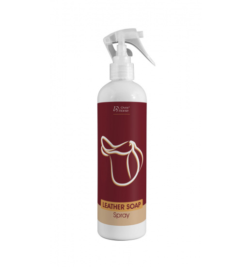 OVER HORSE LEATHER SOAP SPRAY 400ML - 1 in category: Horse care for horse riding