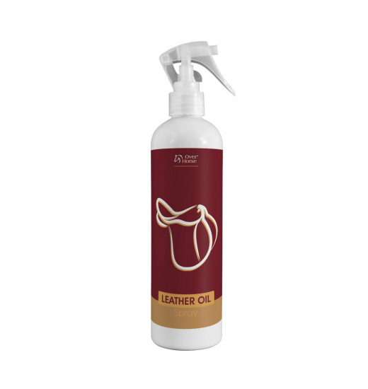 OVER HORSE LEATHER OIL SPRAY 400ML - 1 in category: Horse care for horse riding