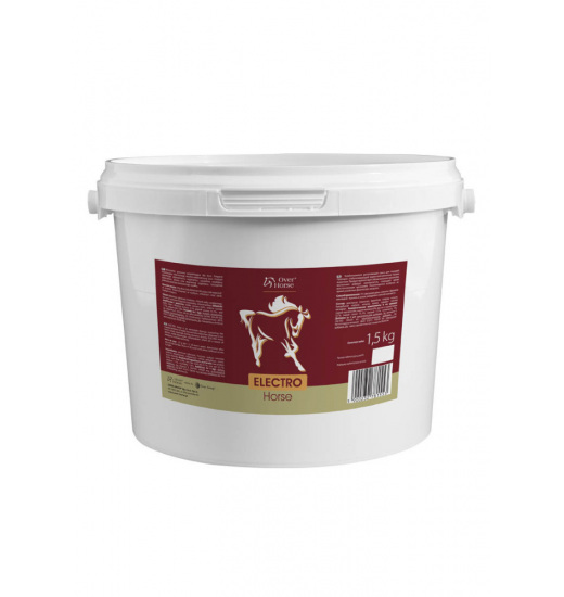 OVER HORSE ELECTRO HORSE ELECTROLYTES 1,5KG - 1 in category: Horse feed and supplements for horse riding