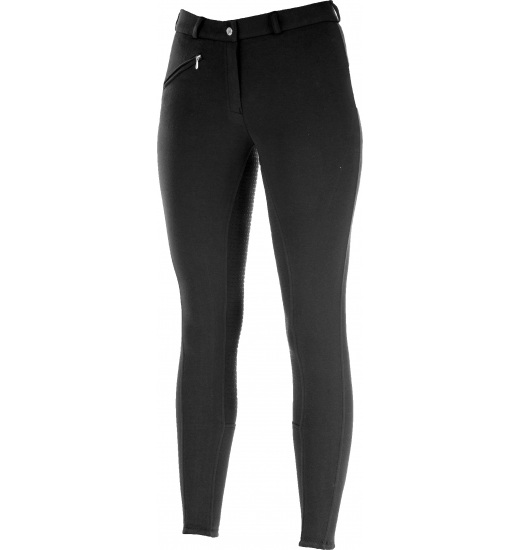 HORZE ACTIVE WOMEN’S SILICONE FULL SEAT BREECHES BLACK