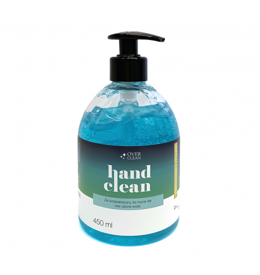 OVER CLEAN HAND CLEAN ANTIBACTERIAL WASHING GEL WITHOUT USING WATER 450 ML - 1 in category: Others for horse riding