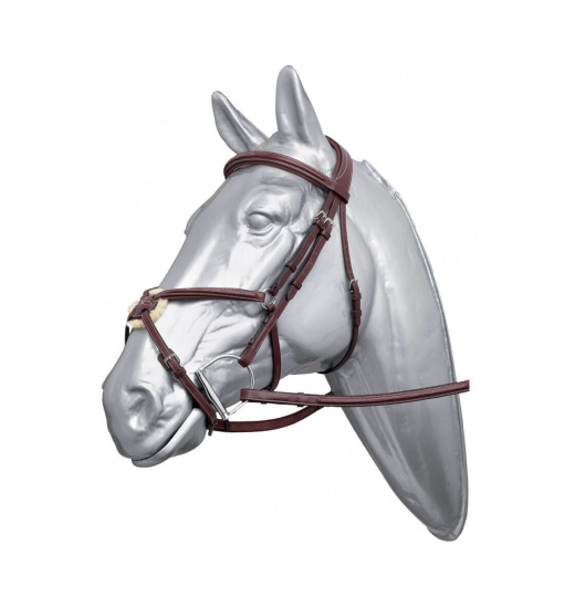 PRESTIGE ITALIA E80 LEATHER BRIDLE - 1 in category: Mexican bridles for horse riding