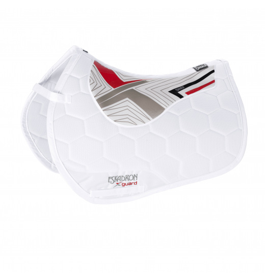 ESKADRON 3D-MESH COMPACT SADDLE CLOTH WHITE