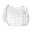 Eskadron ESKADRON GLOSSY BIG SQUARE SADDLE CLOTH SADDLE CLOTH PLATINUM PURE 2020 WHITE